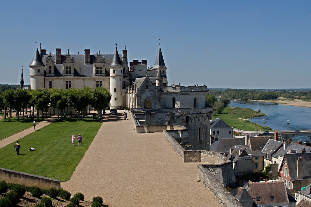 chateau kasteel amboise loire frankrijk hdr blois tours france kastelen renaissance Indre-et-Loire